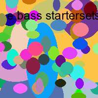 e bass startersets