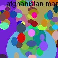 afghanistan map kabul