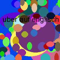 uber auf englisch