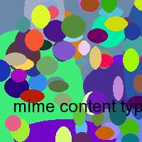 mime content type