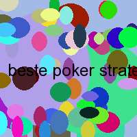 beste poker strategie